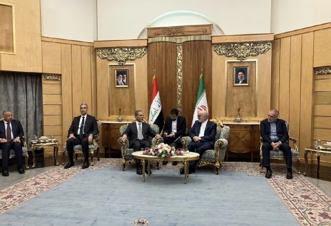 القاضي زيدان يصل طهران