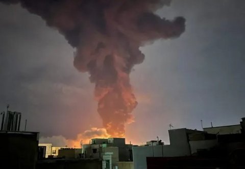 انفجارات في محافظة هرمزغان جنوبي إيران