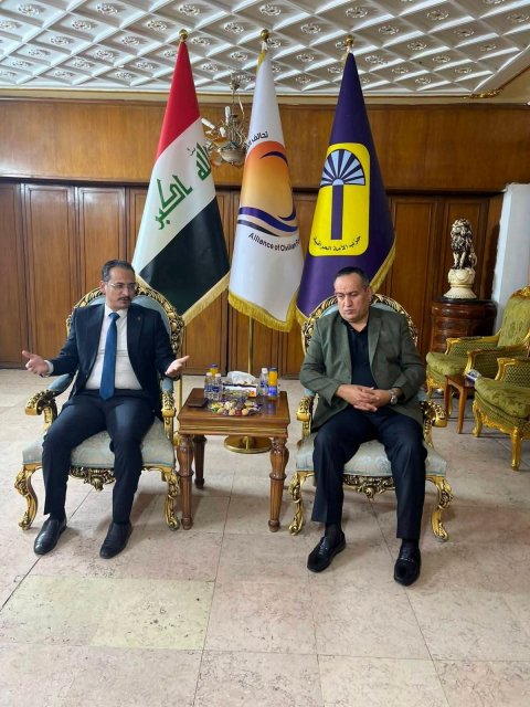 حزب الأمة العراقية والاتجاه الوطني يبحثان المشهد السياسي وأز
